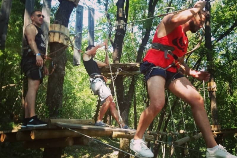 Zip line Soča in Fun Park