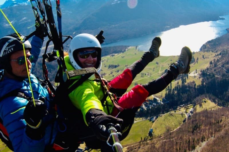 Panoramski polet z jadralnim padalom - Vogar