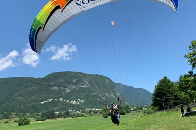 Panoramski polet z jadralnim padalom - Vogar